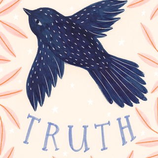 Truth Bird Art Print