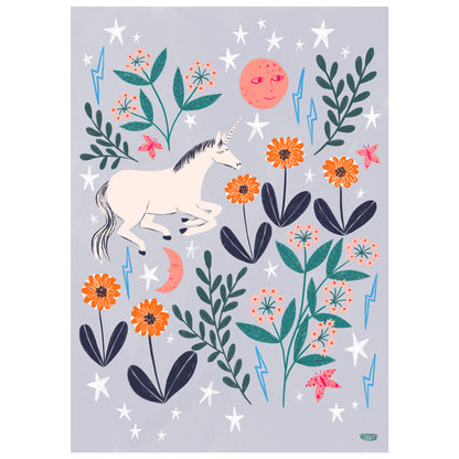 Unicorn Fields Art Print