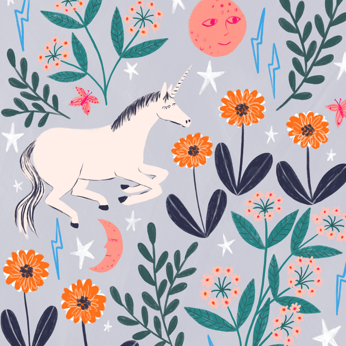 Unicorn Fields Art Print