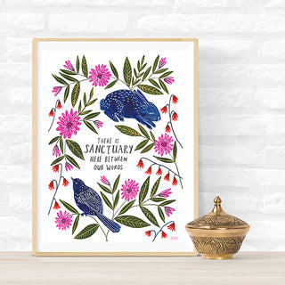 Shelter Triptych Art Print Set