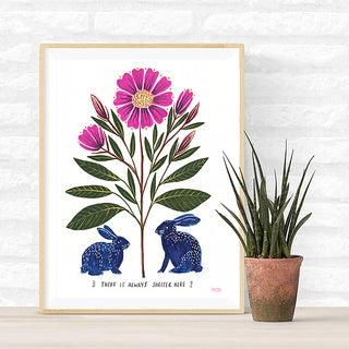 Shelter Triptych Art Print Set